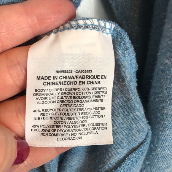 Nike Just Do It Zip Up Front Blue Hoodie  Size 1X - Picture 8 of 10